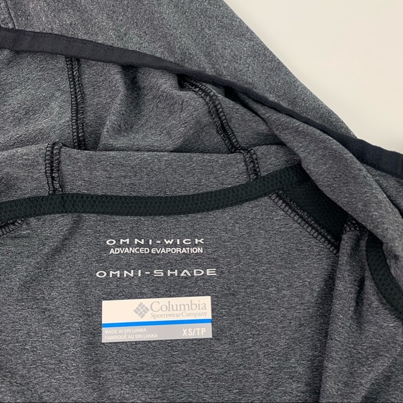 Columbia Full Zip Long Sleeve Shirt Hoodie XS - Picture 5 of 12